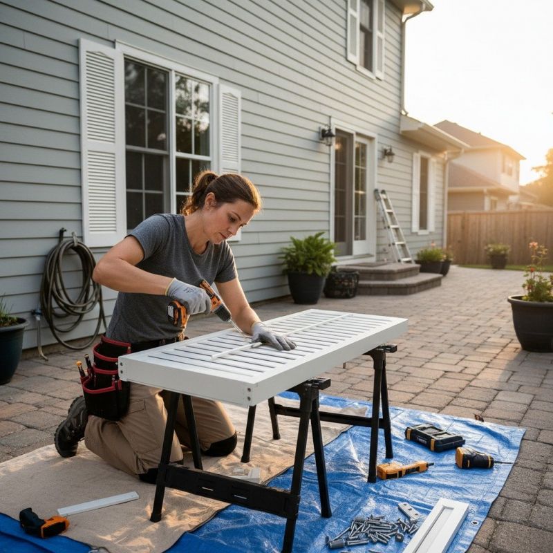 Local Shutter Repair pros at work